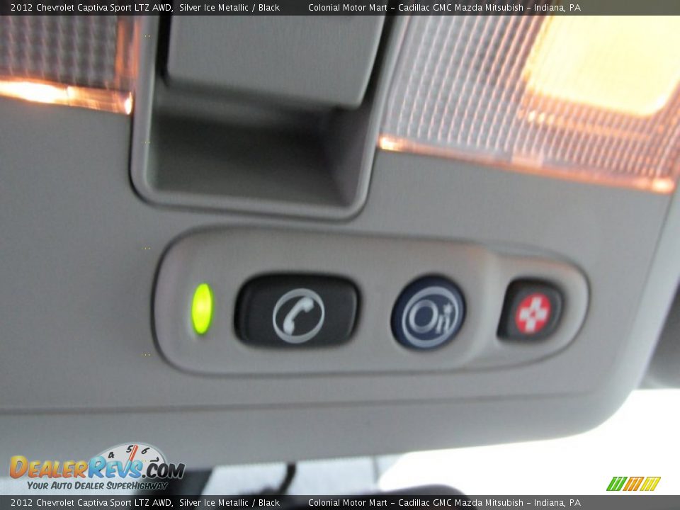2012 Chevrolet Captiva Sport LTZ AWD Silver Ice Metallic / Black Photo #17