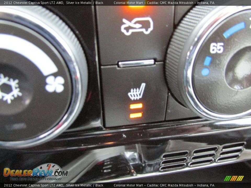 2012 Chevrolet Captiva Sport LTZ AWD Silver Ice Metallic / Black Photo #18