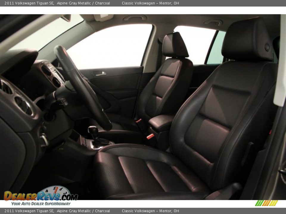 2011 Volkswagen Tiguan SE Alpine Gray Metallic / Charcoal Photo #5
