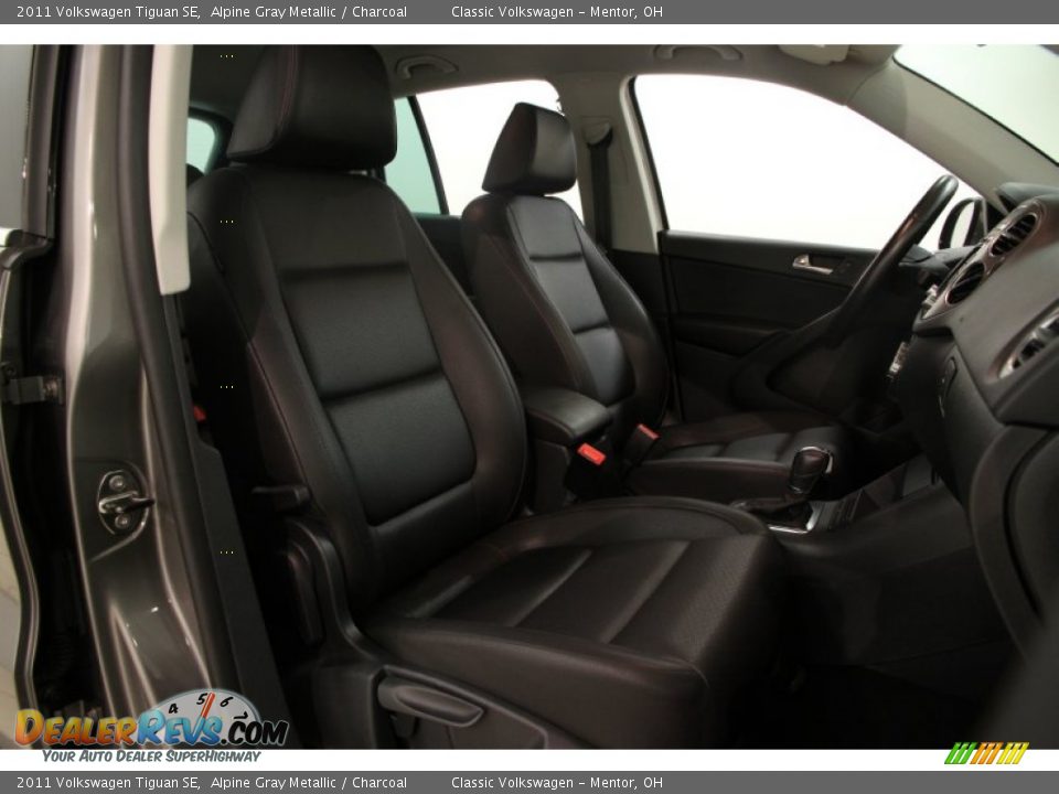 2011 Volkswagen Tiguan SE Alpine Gray Metallic / Charcoal Photo #22