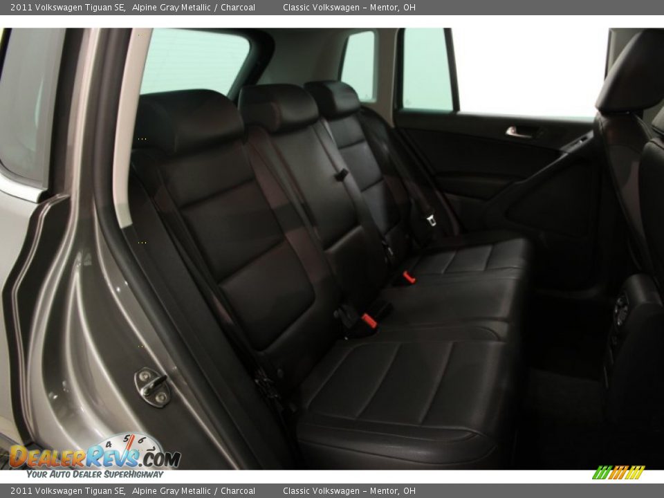 2011 Volkswagen Tiguan SE Alpine Gray Metallic / Charcoal Photo #23