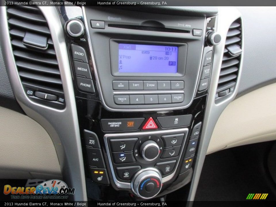 2013 Hyundai Elantra GT Monaco White / Beige Photo #16
