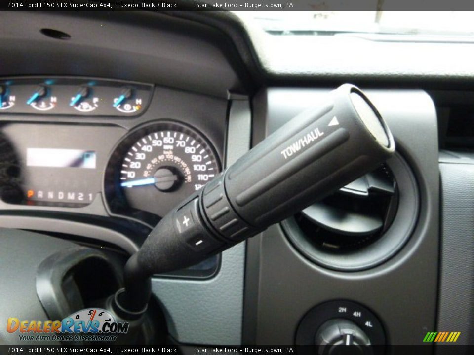2014 Ford F150 STX SuperCab 4x4 Tuxedo Black / Black Photo #18