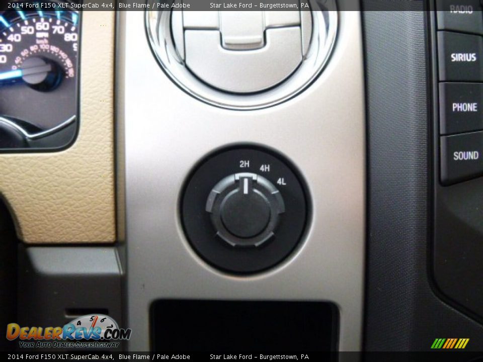 Controls of 2014 Ford F150 XLT SuperCab 4x4 Photo #15