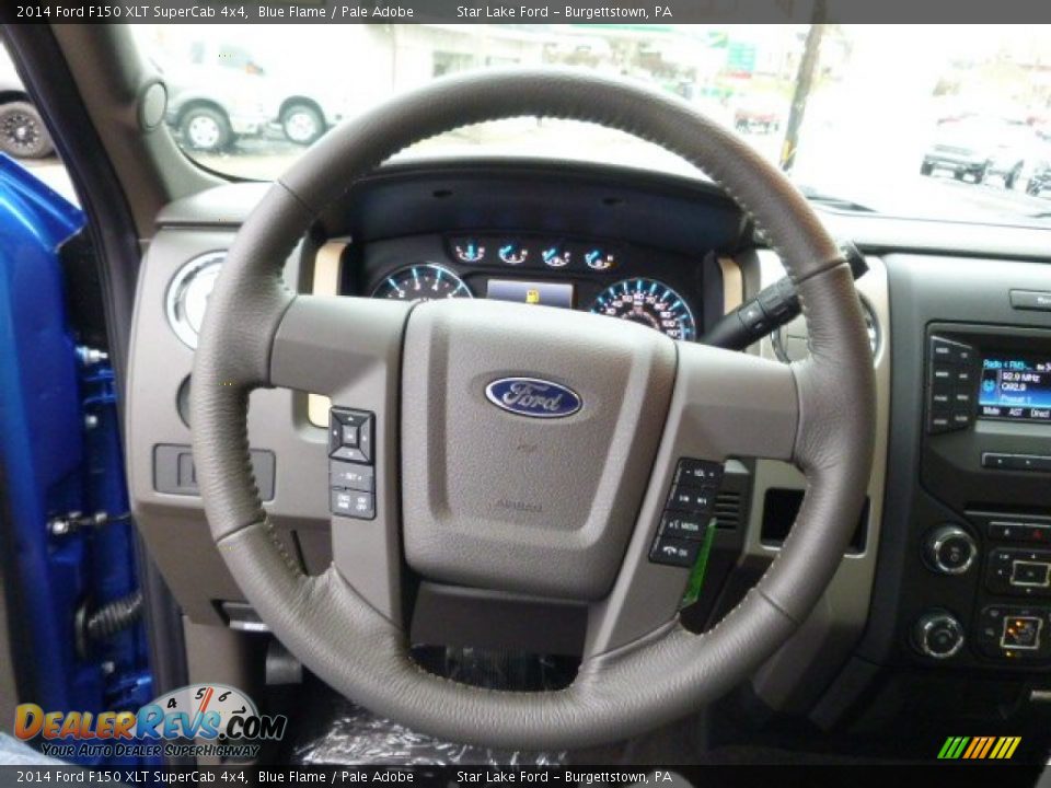 2014 Ford F150 XLT SuperCab 4x4 Steering Wheel Photo #16
