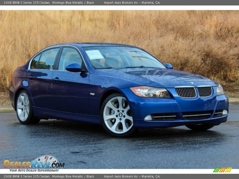 Montego Blue Metallic 2008 BMW 3 Series 335i Sedan Photo #6