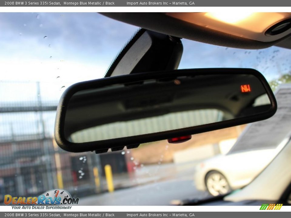 2008 BMW 3 Series 335i Sedan Montego Blue Metallic / Black Photo #28