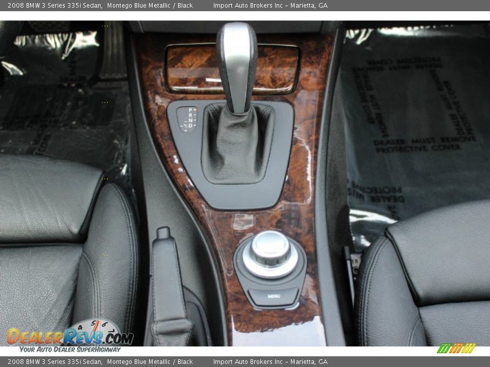 2008 BMW 3 Series 335i Sedan Montego Blue Metallic / Black Photo #31