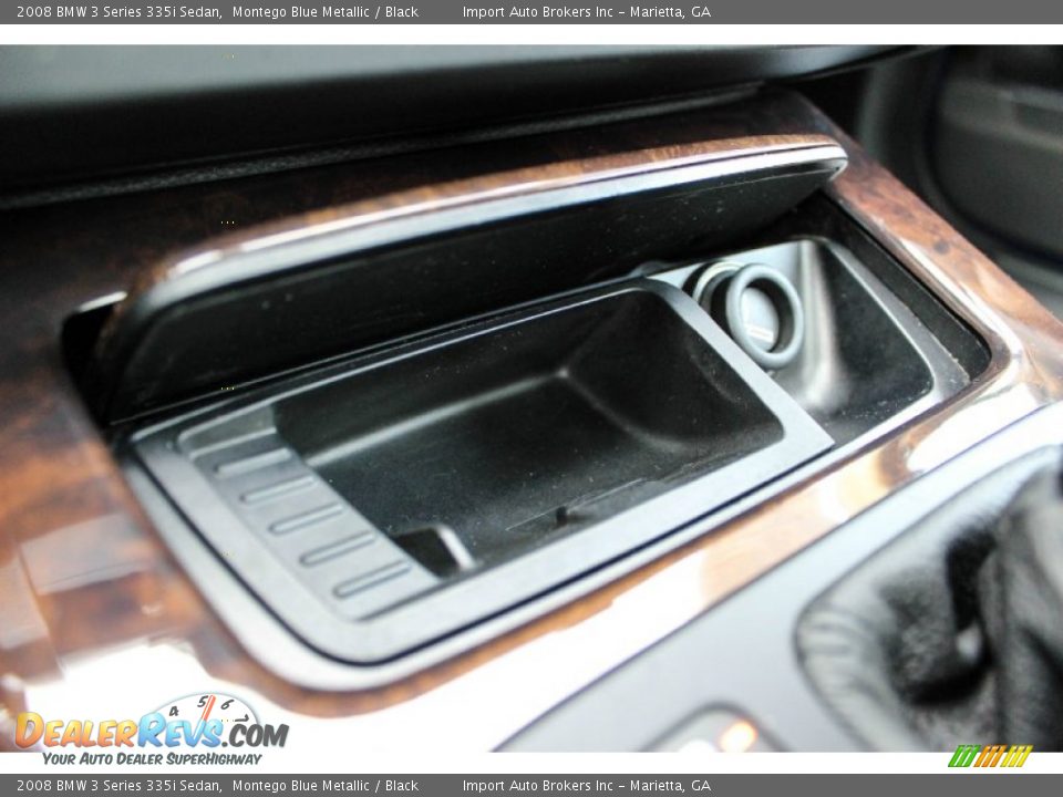 2008 BMW 3 Series 335i Sedan Montego Blue Metallic / Black Photo #32