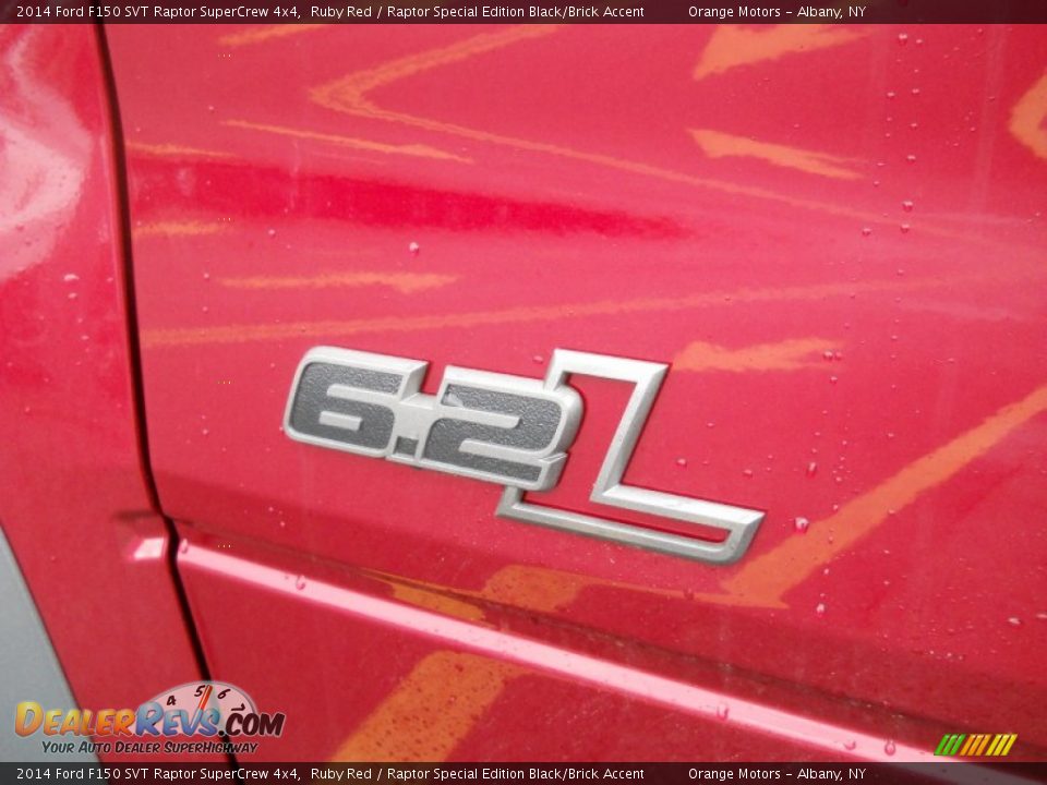 2014 Ford F150 SVT Raptor SuperCrew 4x4 Ruby Red / Raptor Special Edition Black/Brick Accent Photo #15