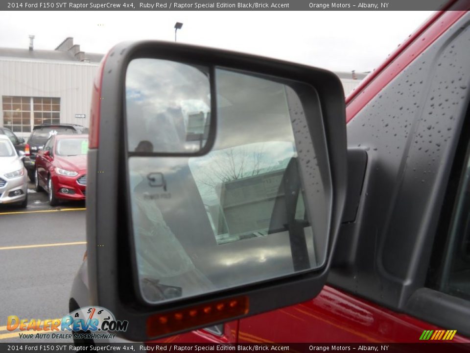2014 Ford F150 SVT Raptor SuperCrew 4x4 Ruby Red / Raptor Special Edition Black/Brick Accent Photo #16