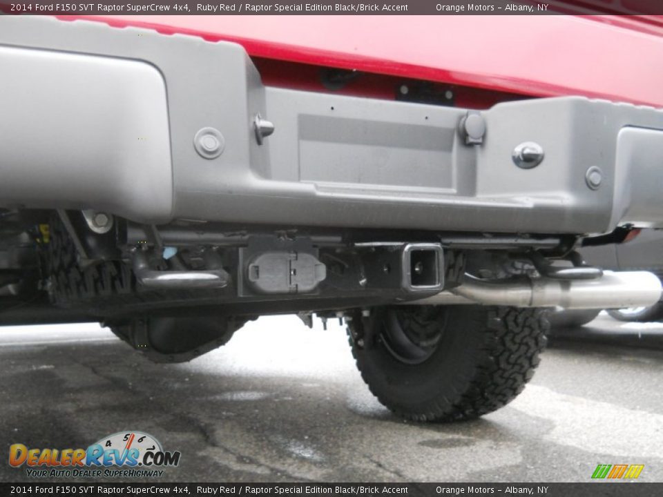 2014 Ford F150 SVT Raptor SuperCrew 4x4 Ruby Red / Raptor Special Edition Black/Brick Accent Photo #21