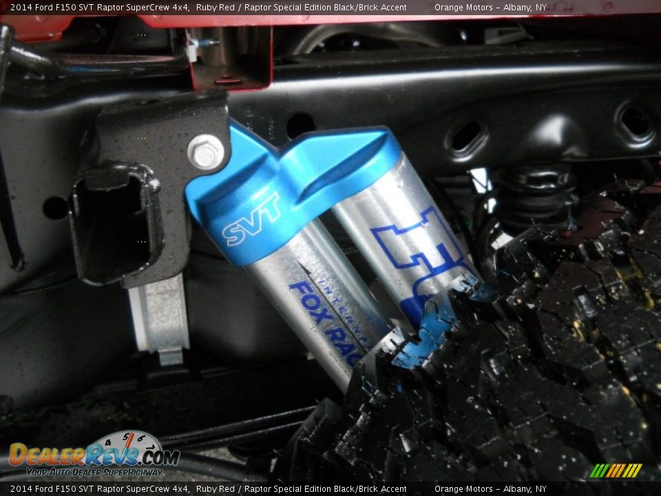 2014 Ford F150 SVT Raptor SuperCrew 4x4 Ruby Red / Raptor Special Edition Black/Brick Accent Photo #23