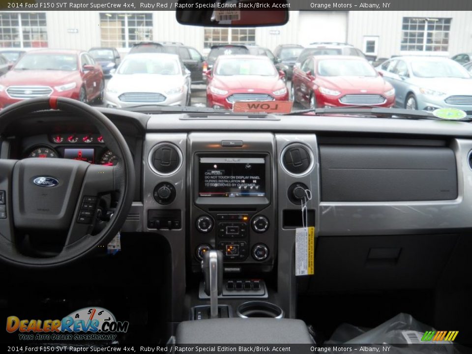 2014 Ford F150 SVT Raptor SuperCrew 4x4 Ruby Red / Raptor Special Edition Black/Brick Accent Photo #25
