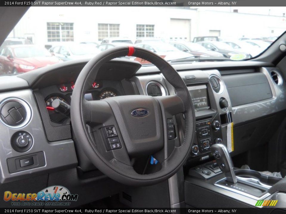 Dashboard of 2014 Ford F150 SVT Raptor SuperCrew 4x4 Photo #28