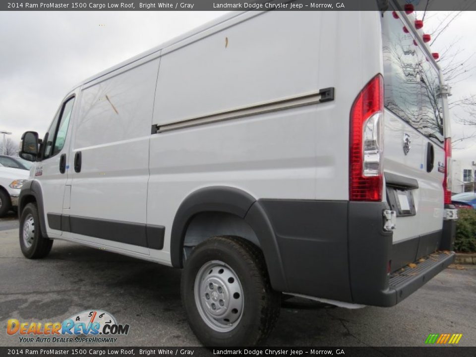 2014 Ram ProMaster 1500 Cargo Low Roof Bright White / Gray Photo #2