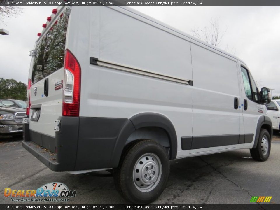 2014 Ram ProMaster 1500 Cargo Low Roof Bright White / Gray Photo #3