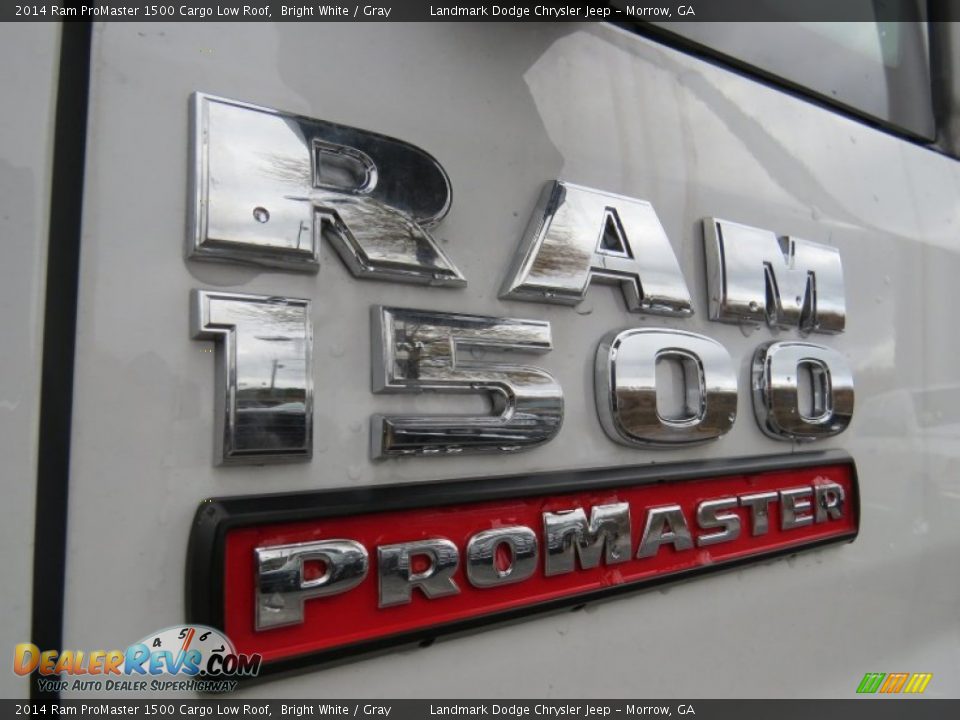 2014 Ram ProMaster 1500 Cargo Low Roof Bright White / Gray Photo #6