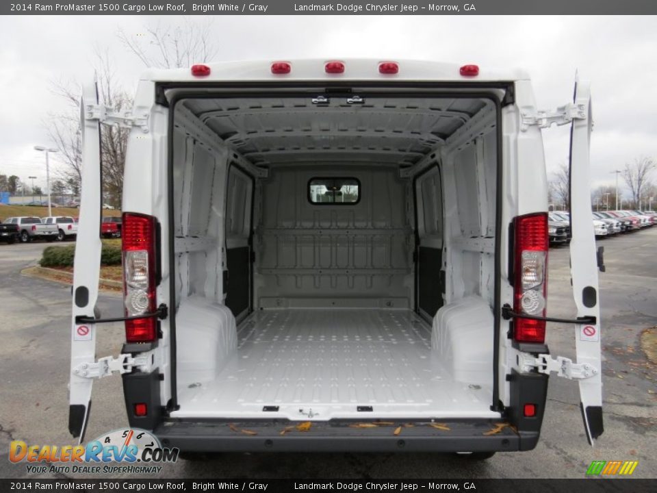 2014 Ram ProMaster 1500 Cargo Low Roof Bright White / Gray Photo #10