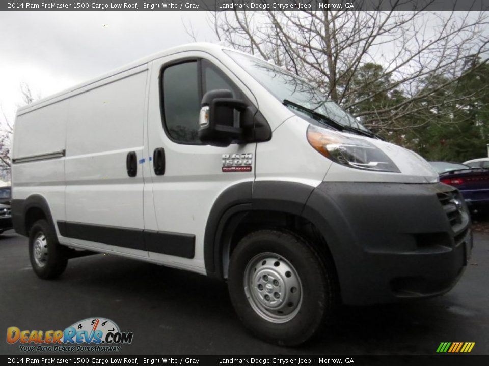Front 3/4 View of 2014 Ram ProMaster 1500 Cargo Low Roof Photo #4
