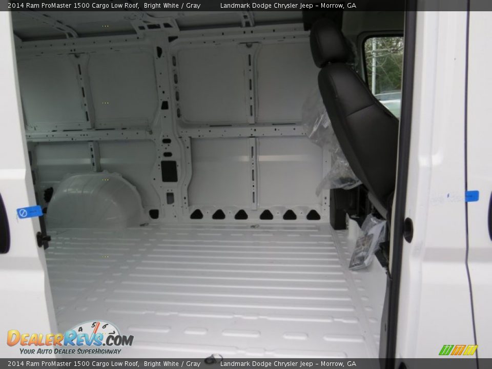 2014 Ram ProMaster 1500 Cargo Low Roof Bright White / Gray Photo #9