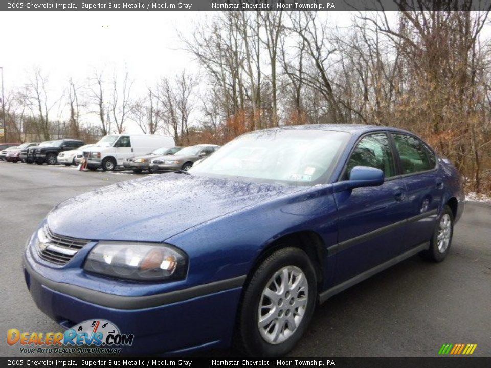 2005 Chevrolet Impala Superior Blue Metallic / Medium Gray Photo #1
