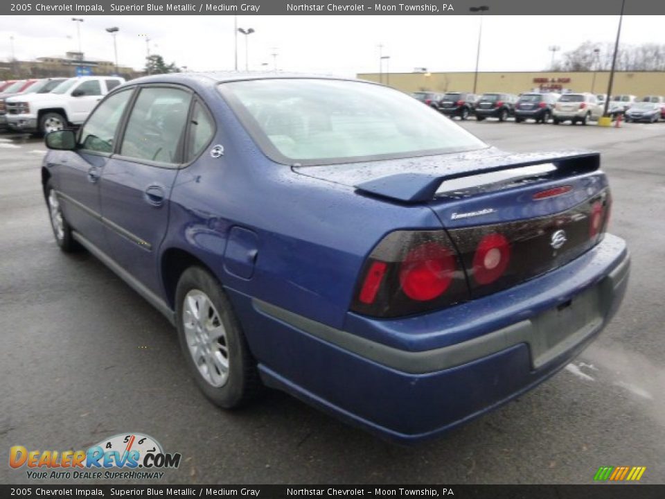 2005 Chevrolet Impala Superior Blue Metallic / Medium Gray Photo #2