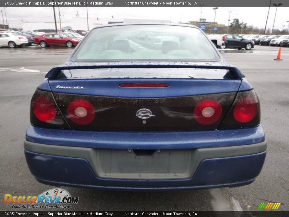 2005 Chevrolet Impala Superior Blue Metallic / Medium Gray Photo #3