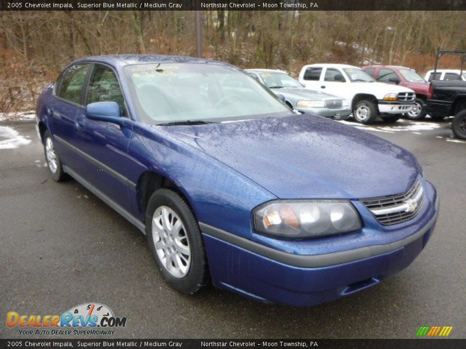 2005 Chevrolet Impala Superior Blue Metallic / Medium Gray Photo #5