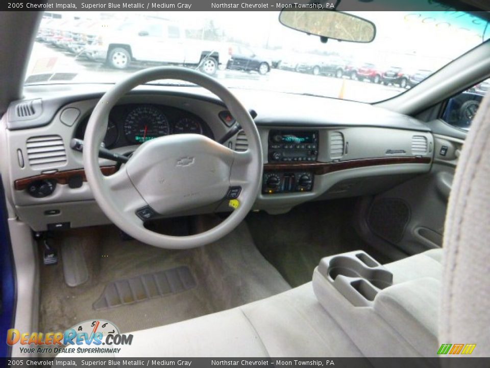 2005 Chevrolet Impala Superior Blue Metallic / Medium Gray Photo #10
