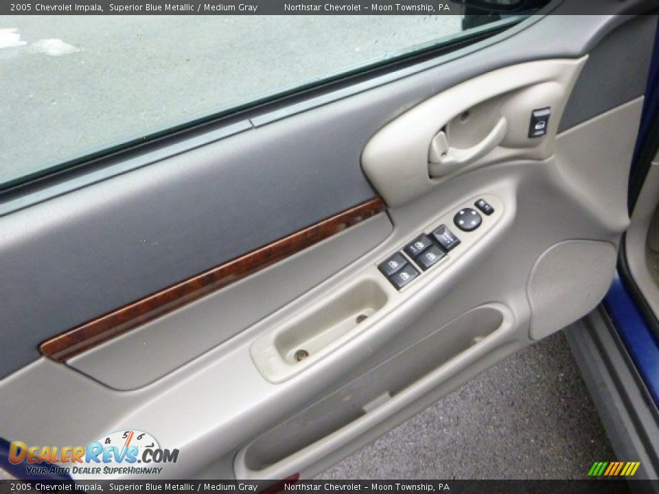 2005 Chevrolet Impala Superior Blue Metallic / Medium Gray Photo #11