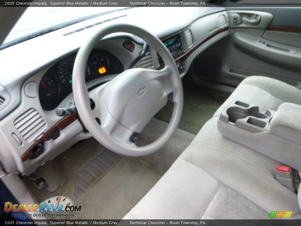 2005 Chevrolet Impala Superior Blue Metallic / Medium Gray Photo #12