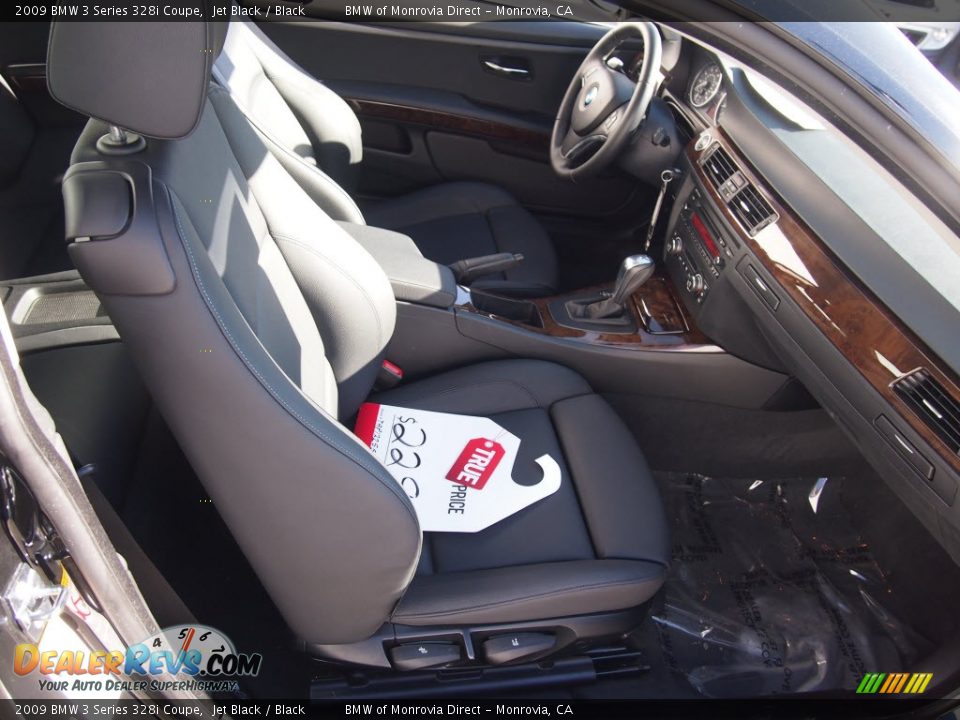 2009 BMW 3 Series 328i Coupe Jet Black / Black Photo #5