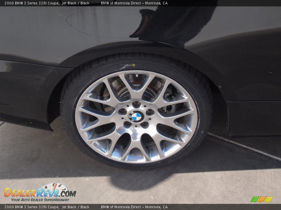 2009 BMW 3 Series 328i Coupe Jet Black / Black Photo #7