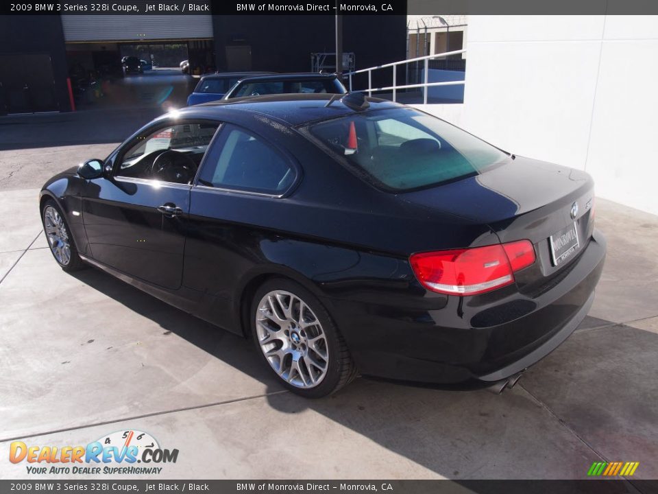 2009 BMW 3 Series 328i Coupe Jet Black / Black Photo #10