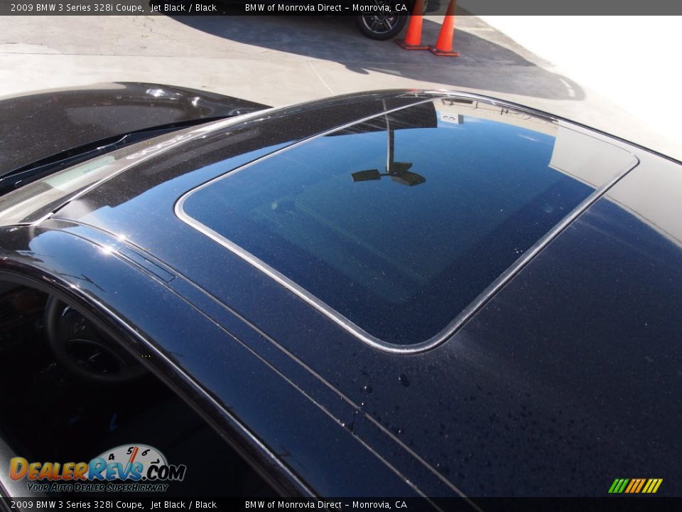 2009 BMW 3 Series 328i Coupe Jet Black / Black Photo #12