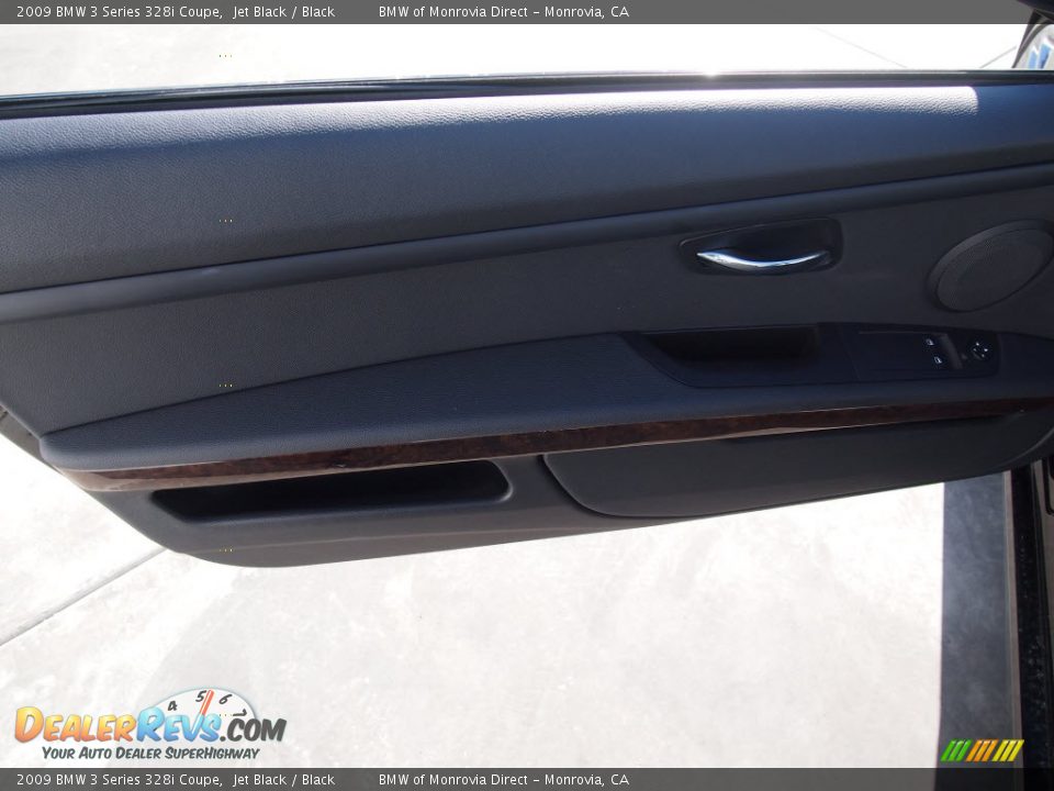 2009 BMW 3 Series 328i Coupe Jet Black / Black Photo #15