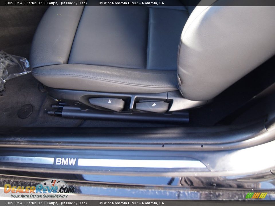 2009 BMW 3 Series 328i Coupe Jet Black / Black Photo #16