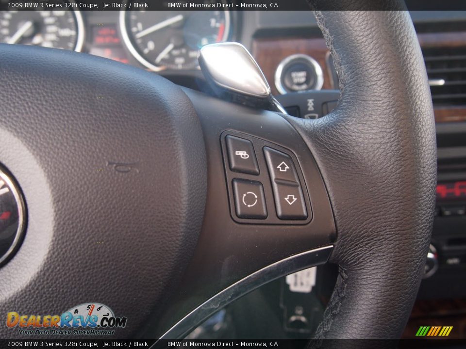 2009 BMW 3 Series 328i Coupe Jet Black / Black Photo #22