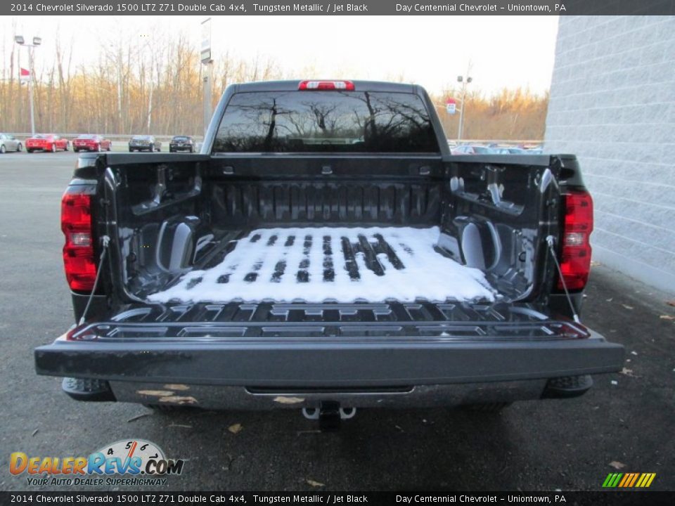 2014 Chevrolet Silverado 1500 LTZ Z71 Double Cab 4x4 Tungsten Metallic / Jet Black Photo #7