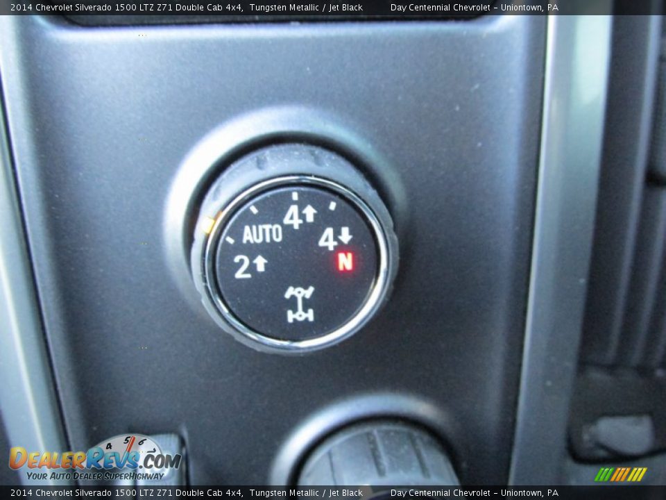 2014 Chevrolet Silverado 1500 LTZ Z71 Double Cab 4x4 Tungsten Metallic / Jet Black Photo #16