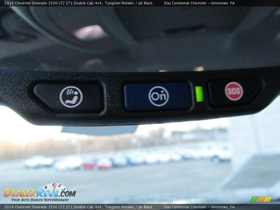 2014 Chevrolet Silverado 1500 LTZ Z71 Double Cab 4x4 Tungsten Metallic / Jet Black Photo #18