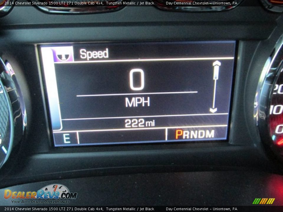 2014 Chevrolet Silverado 1500 LTZ Z71 Double Cab 4x4 Tungsten Metallic / Jet Black Photo #20