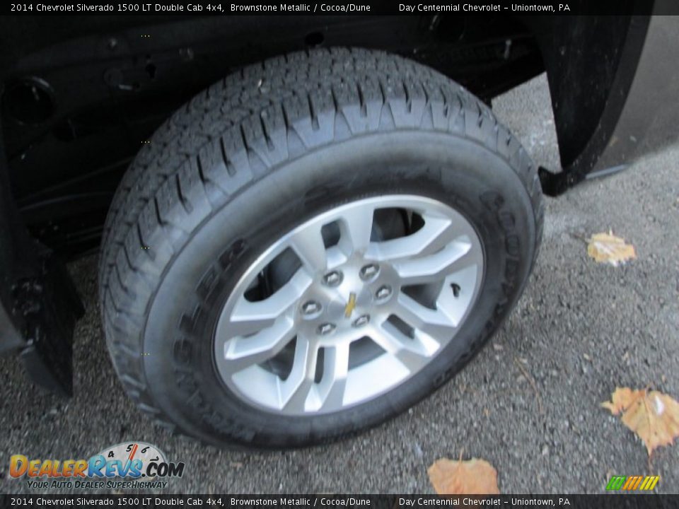 2014 Chevrolet Silverado 1500 LT Double Cab 4x4 Brownstone Metallic / Cocoa/Dune Photo #3
