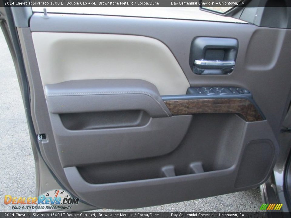 2014 Chevrolet Silverado 1500 LT Double Cab 4x4 Brownstone Metallic / Cocoa/Dune Photo #12