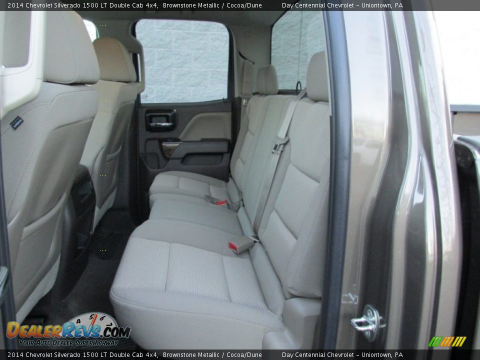 2014 Chevrolet Silverado 1500 LT Double Cab 4x4 Brownstone Metallic / Cocoa/Dune Photo #14