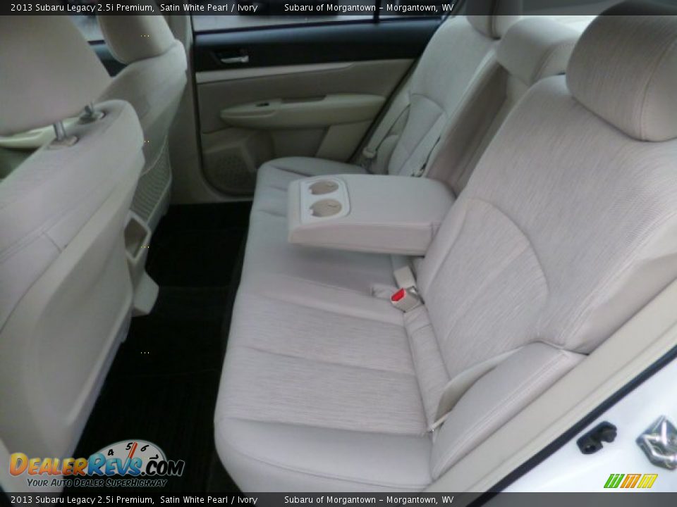 2013 Subaru Legacy 2.5i Premium Satin White Pearl / Ivory Photo #14