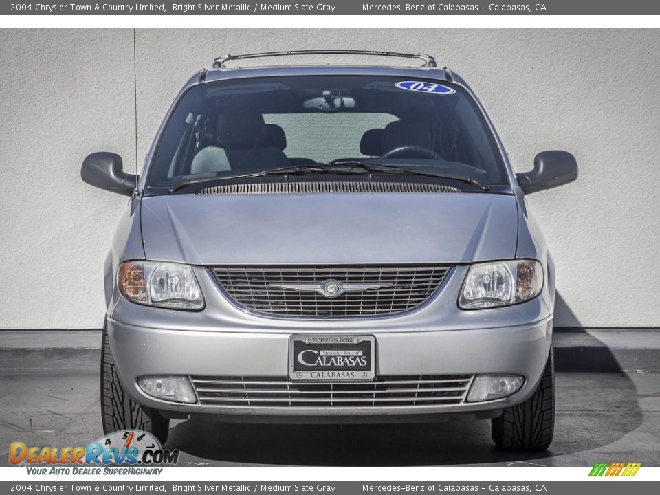2004 Chrysler Town & Country Limited Bright Silver Metallic / Medium Slate Gray Photo #2