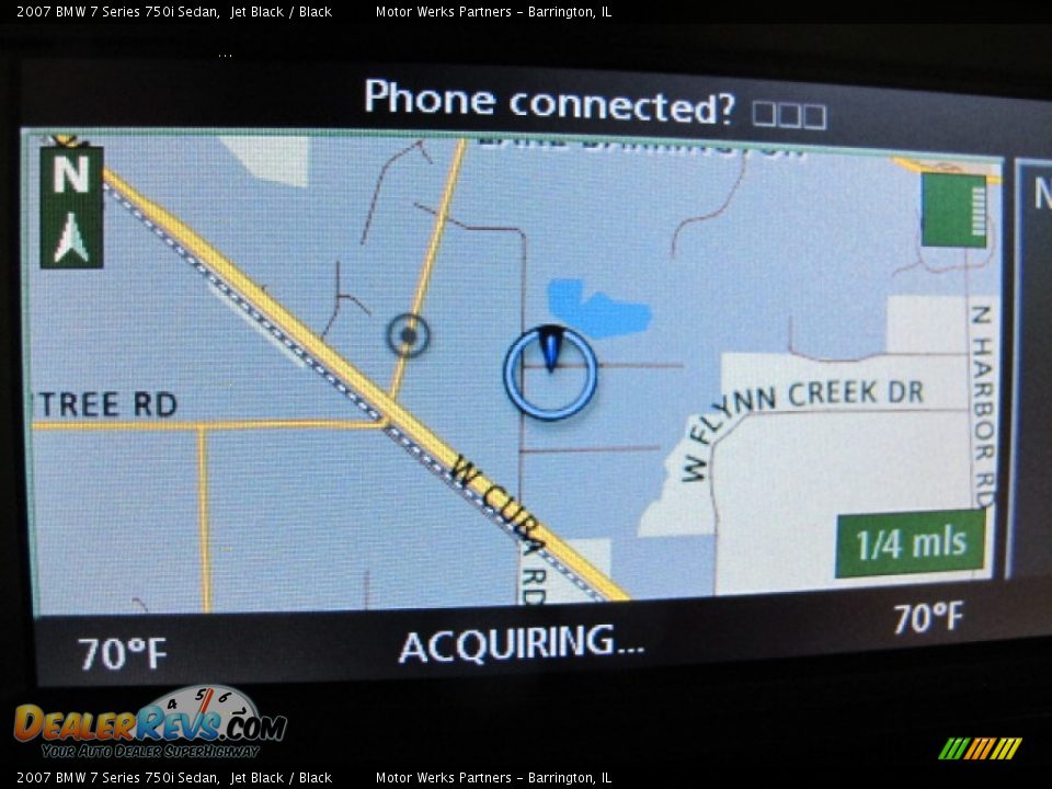 2007 BMW 7 Series 750i Sedan Jet Black / Black Photo #34