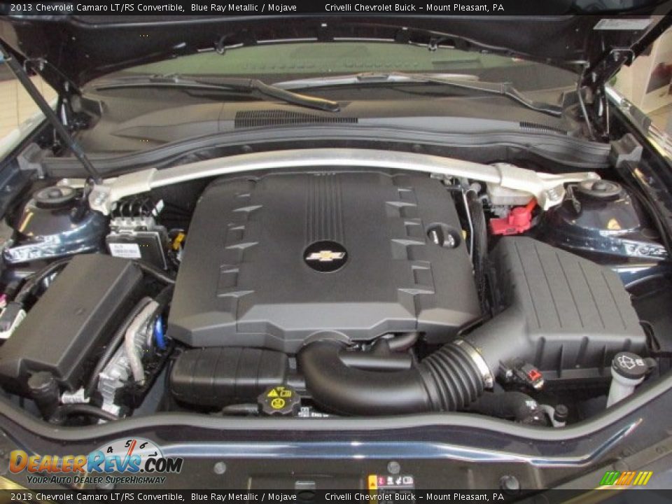2013 Chevrolet Camaro LT/RS Convertible Blue Ray Metallic / Mojave Photo #8